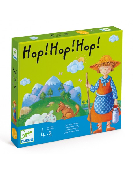 Djeco Επιτραπέζιο 'Hop!  Hop! Hop! '   4-8 ετών